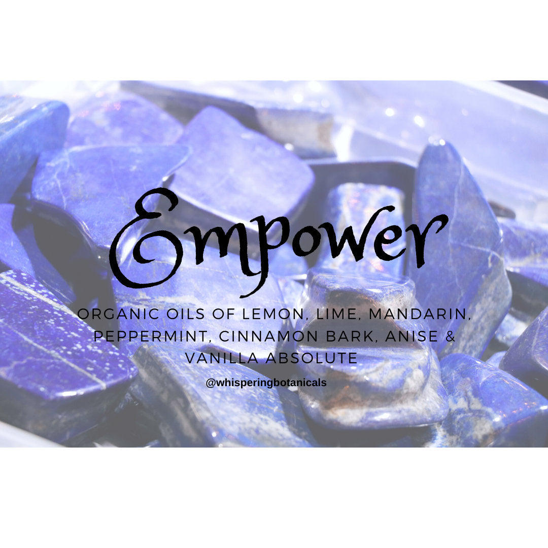 Empower ~ Essential Oil blend with gemstone