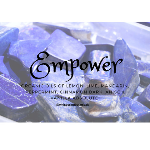 Empower ~ Essential Oil blend with gemstone