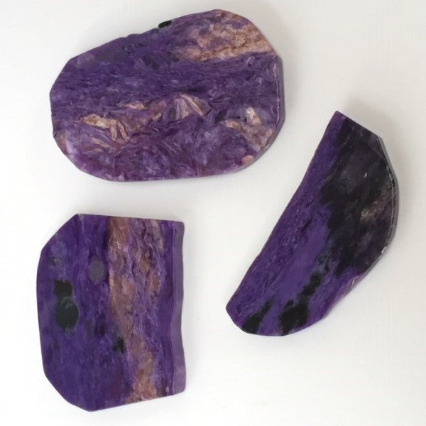 Charoite Polished slab - for Courage, Strength & Guidance