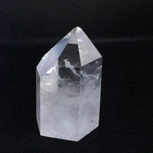 Clear Quartz Point | Brazilian Clear Quartz | Crystal Point | Clear Quartz Cut Base | Clear Quartz Tower