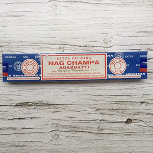 Satya Nag Champa, Super Hit & Dragon’s Blood Incense - hand rolled 15g