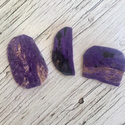 Charoite Polished slab - for Courage, Strength & Guidance