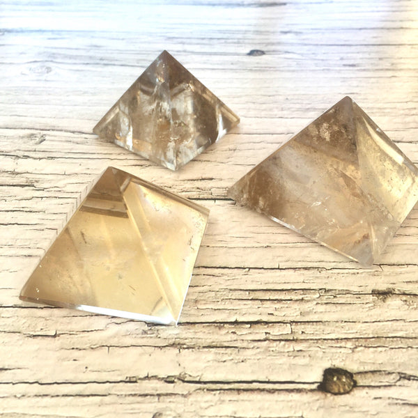 Brazilian Smoky Quartz Pyramid