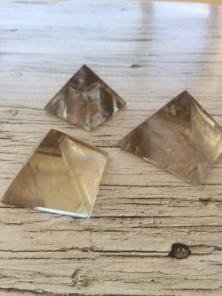 Brazilian Smoky Quartz Pyramid